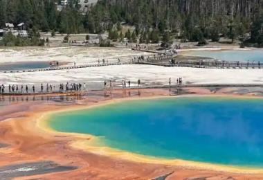 【洛杉矶出发/拉斯维加斯结束7日游】【陆地头等舱】美国 拉斯维加斯+大峡谷国家公园+马蹄湾+羚羊彩穴+布莱斯峡谷国家公园+大提顿国家公园+黄石国家公园+盐湖城+大盐湖 7日游